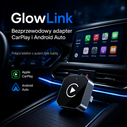 GlowLink – bezprzewodowy adapter CarPlay i Android Auto