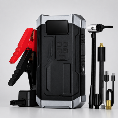 GlowStart Pro 4w1 — urządzenie rozruchowe z kompresorem 150 PSI